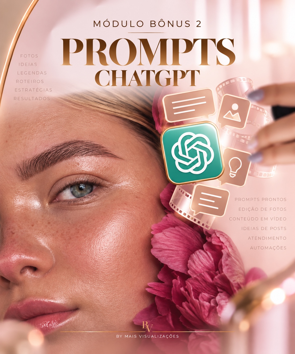 Capa do Módulo bônus 2: Prompts ChatGPT