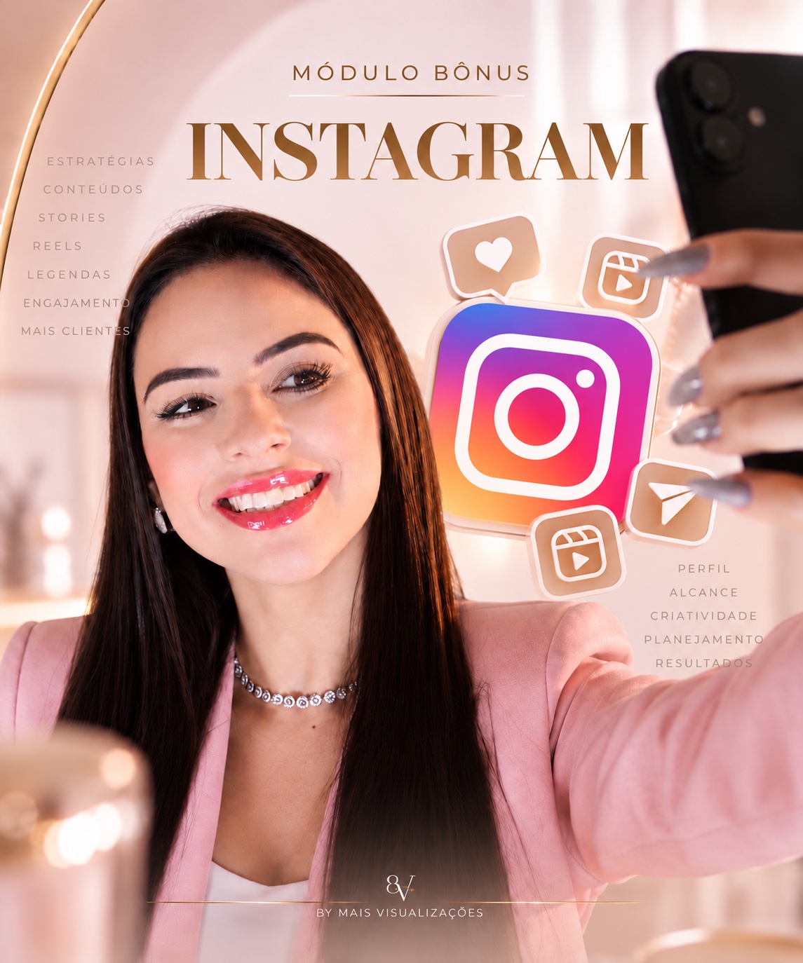 Capa do Módulo bônus: Instagram