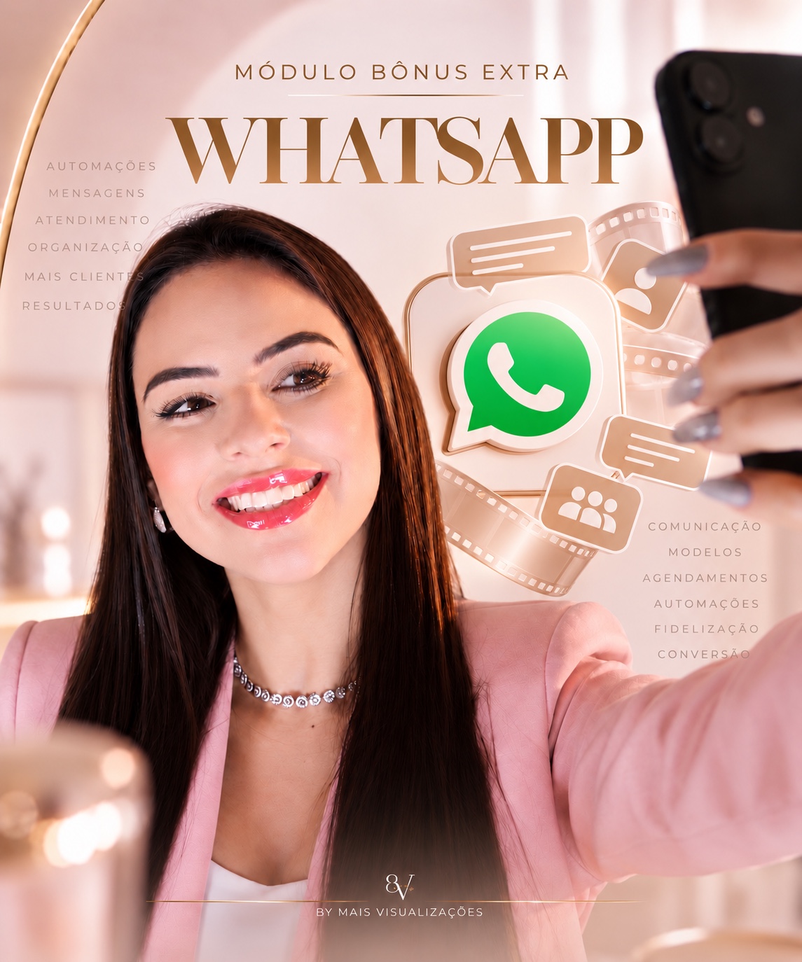 Capa do Módulo bônus 1: WhatsApp